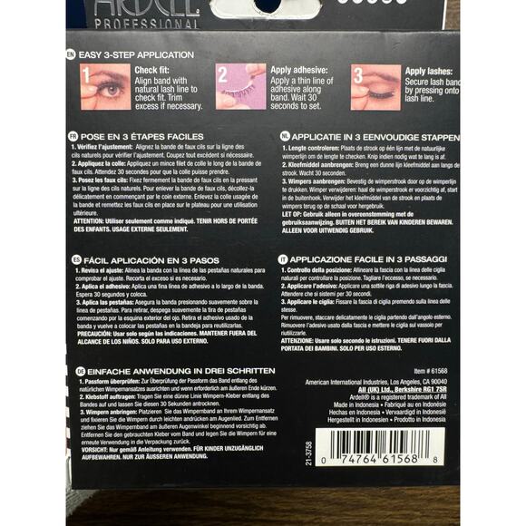 Ardell Lash Natural #105 Multipack 5PK New in Box - Picture 2 of 4